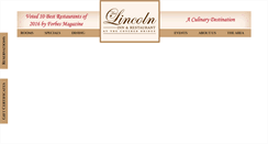 Desktop Screenshot of lincolninn.com